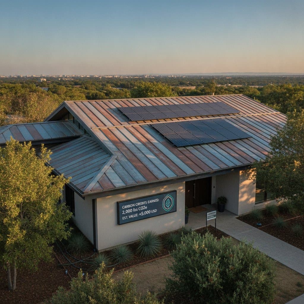 Recycled Metal Roofs Earn Carbon Credits in 2026